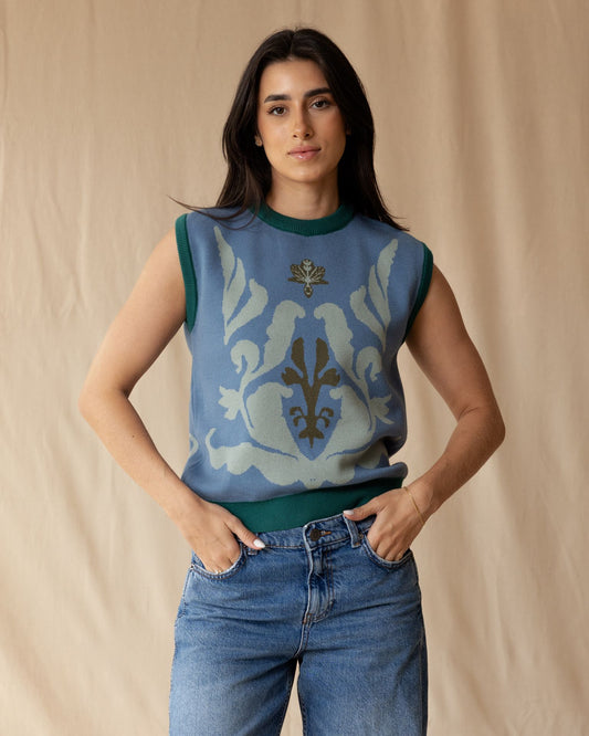 Blue Orcada Vest