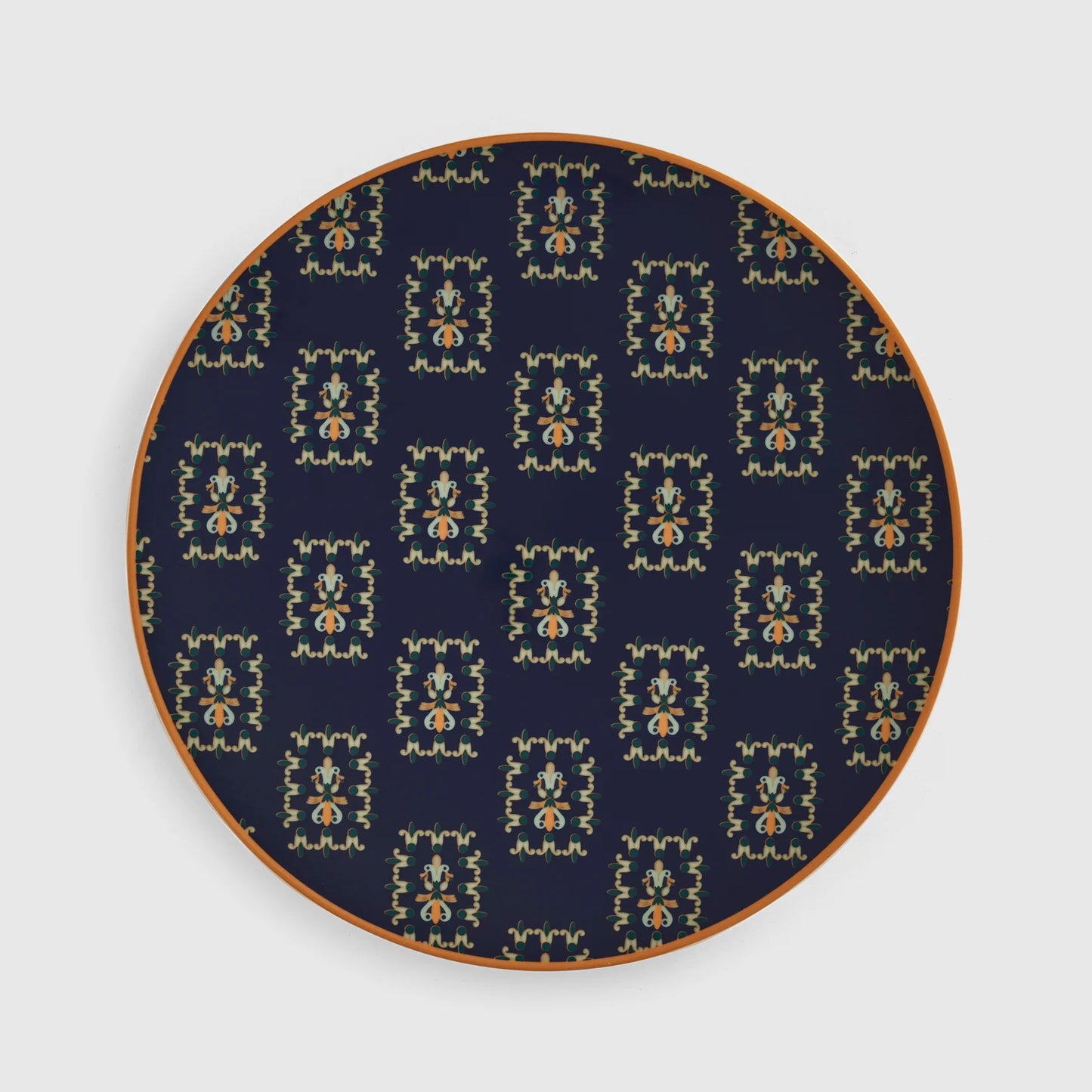 Plato para Servir Lotus Azul Marino