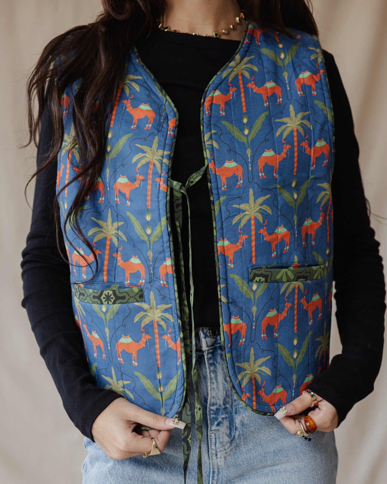 Gilet reversibile Camels