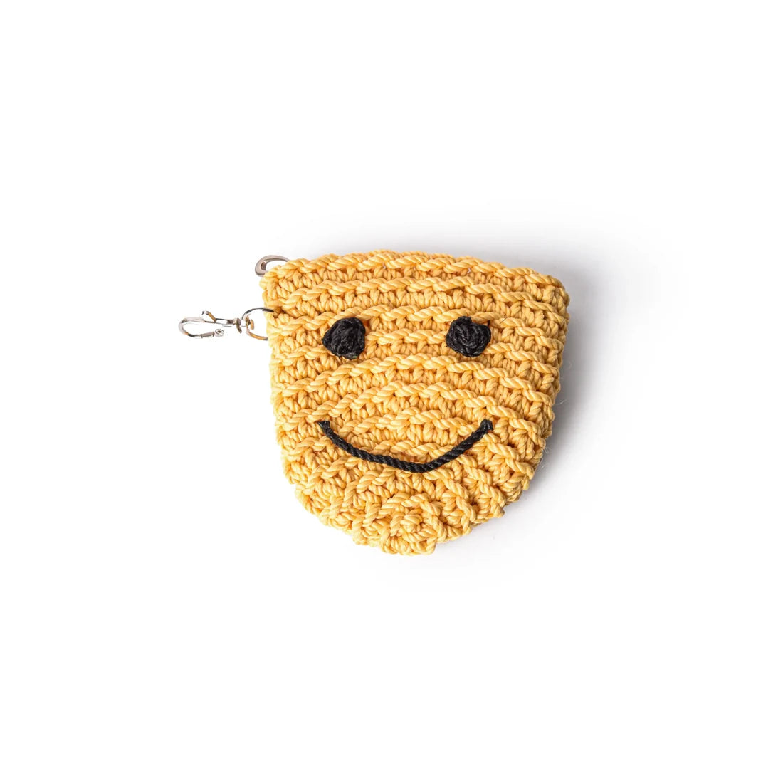 Crochet Fruit Design Clutch Yellow