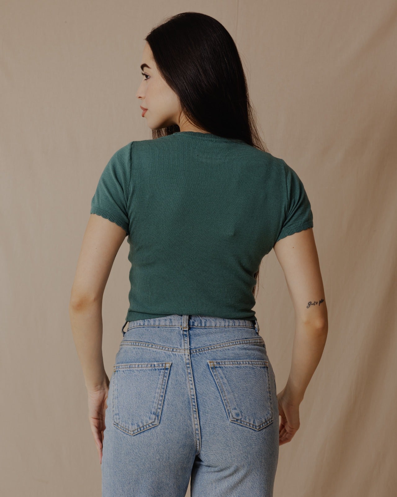 Top a maglia basic