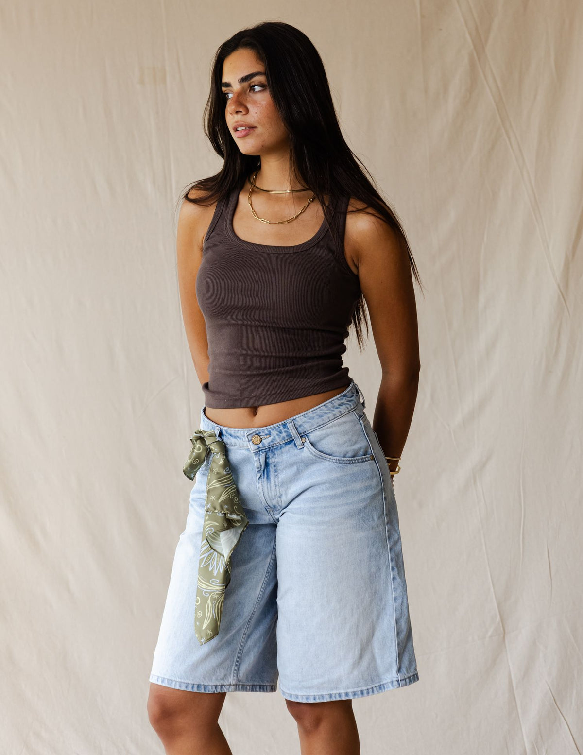 Olive Reefs Scarf