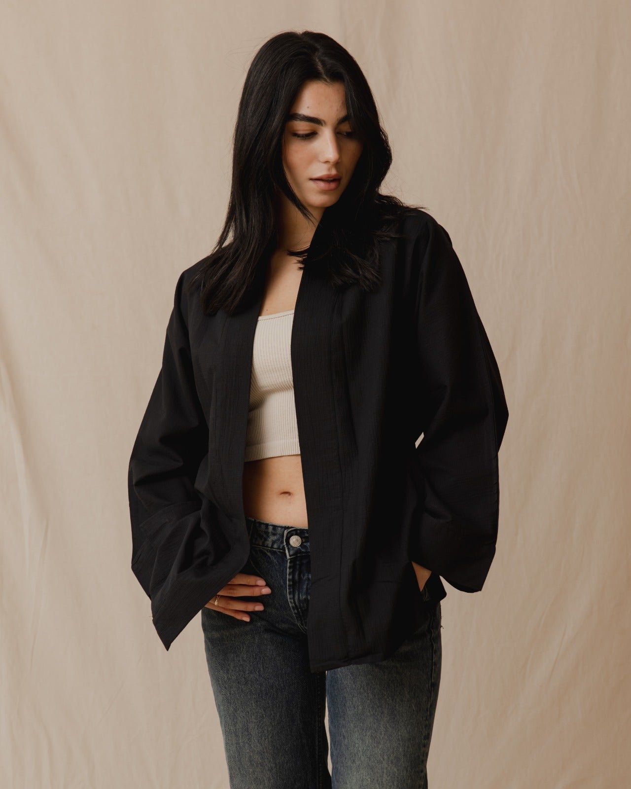 Kimono Breezy Negro