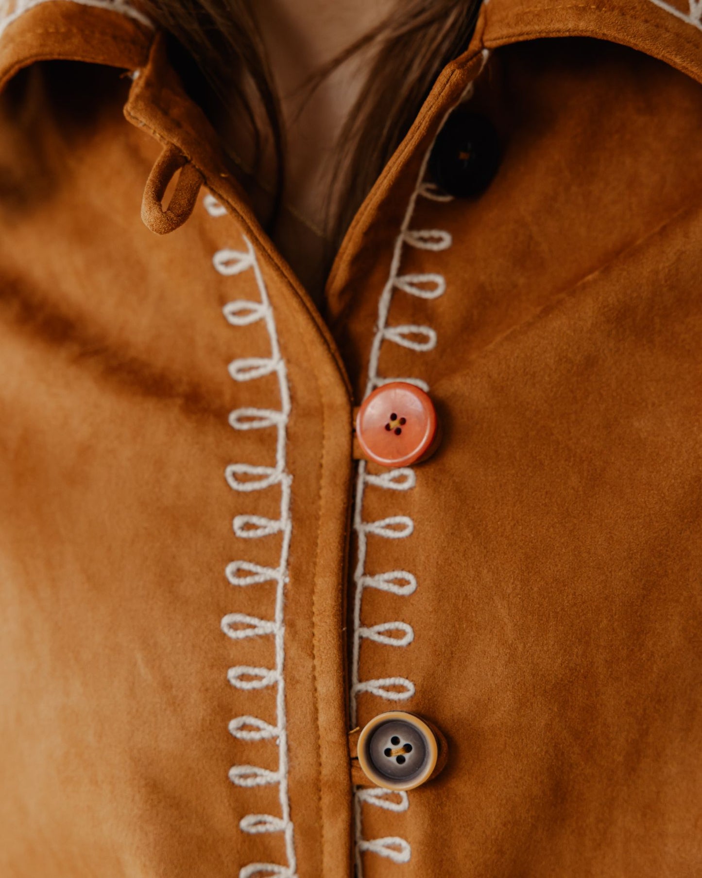 Threadspell Camel Jacket