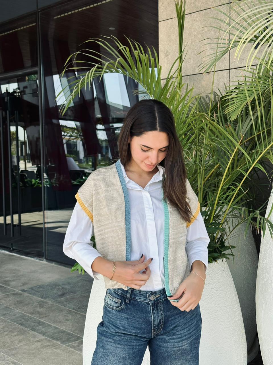 Pastelle Knit Vest