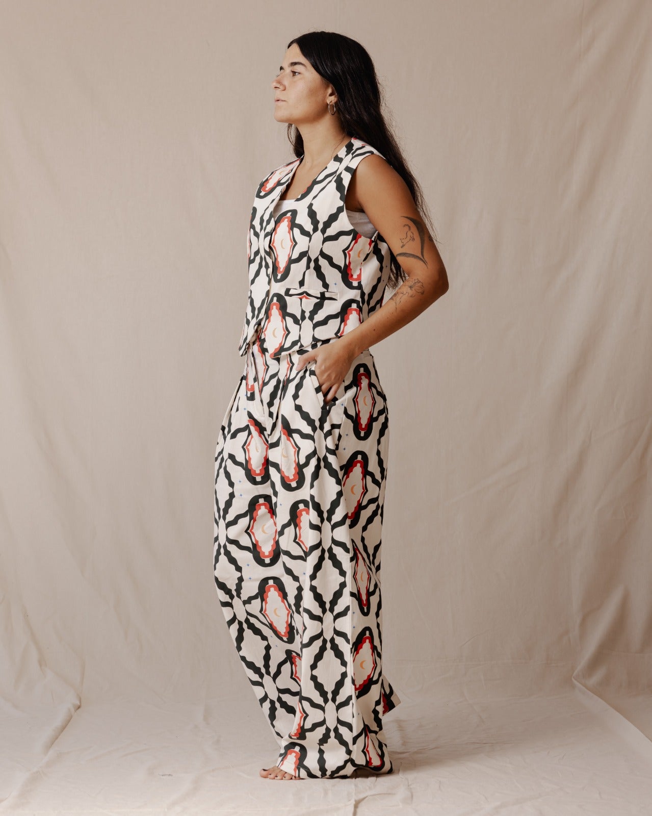 Moons Set Cotone Crema