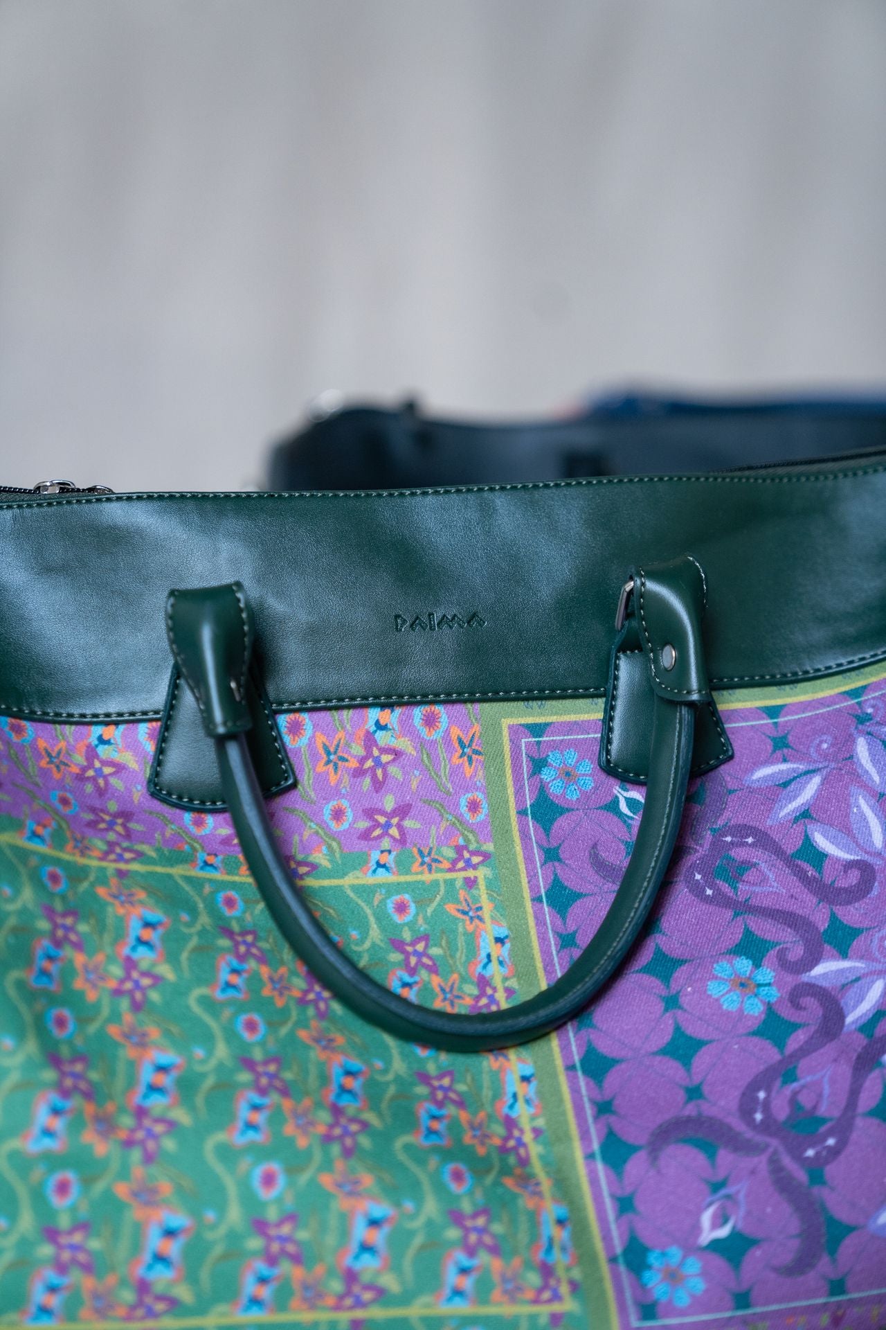 Borsa da viaggio con fiori di lavanda