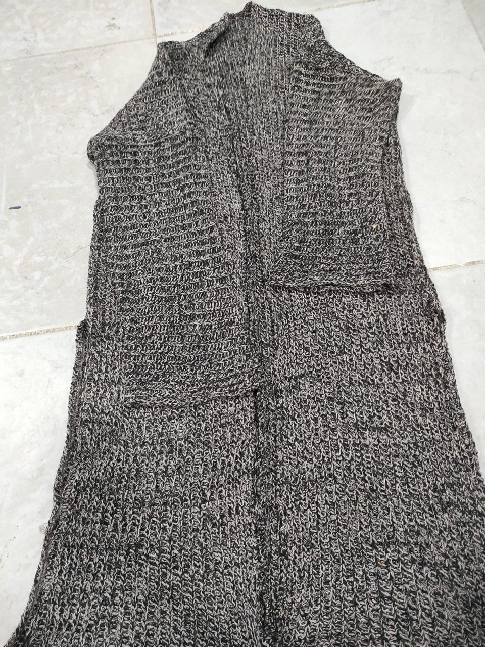 Mara Black Knit Cardigan