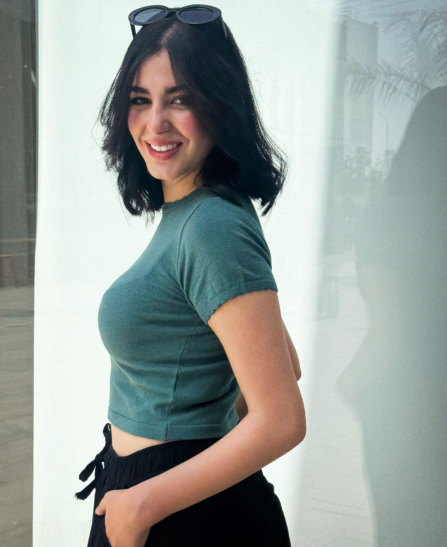 Top a maglia basic