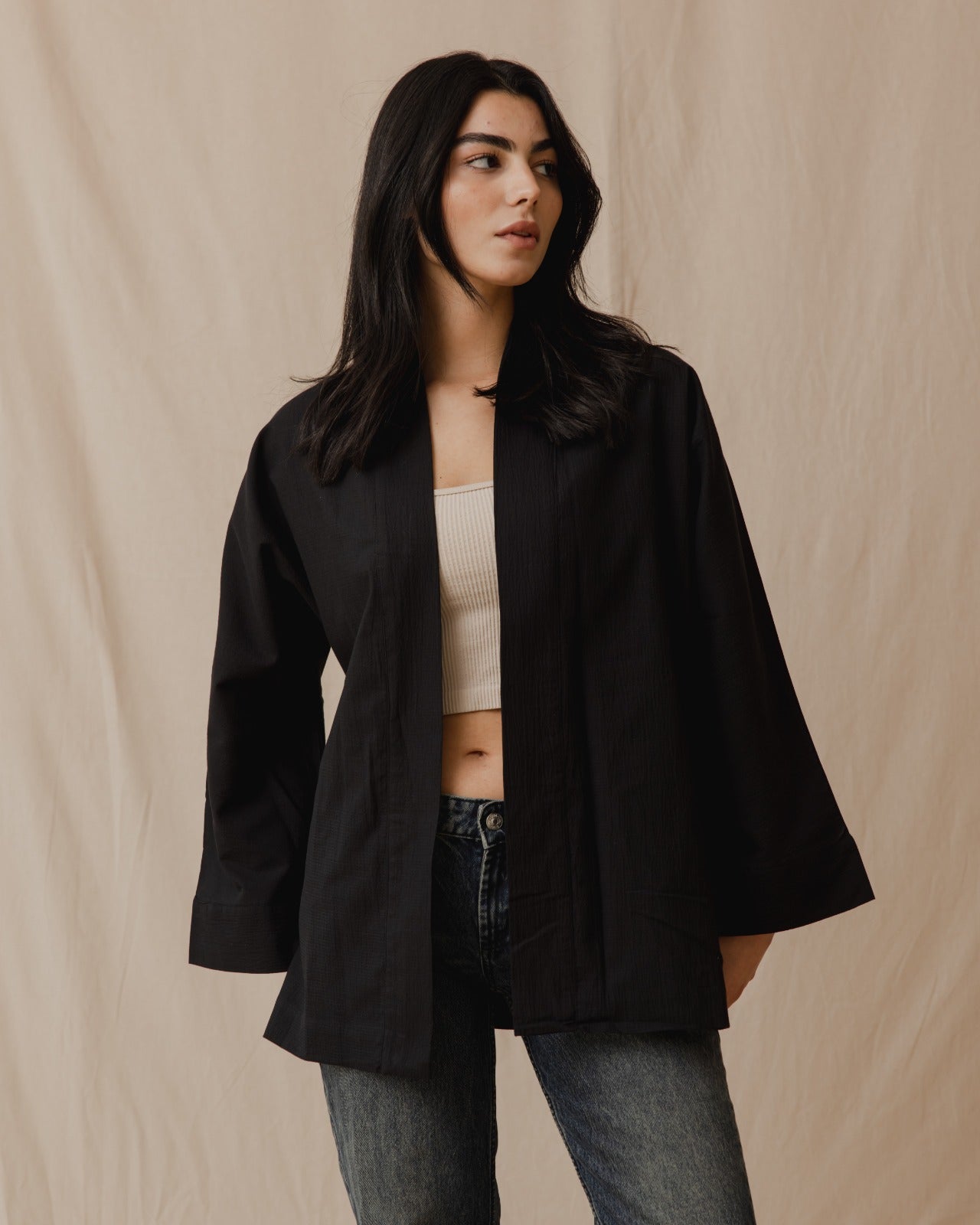Kimono Breezy Negro