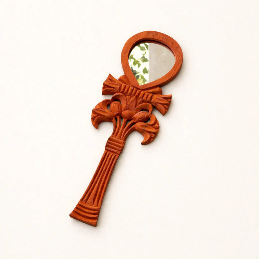 Espejo de Madera Faraónico
