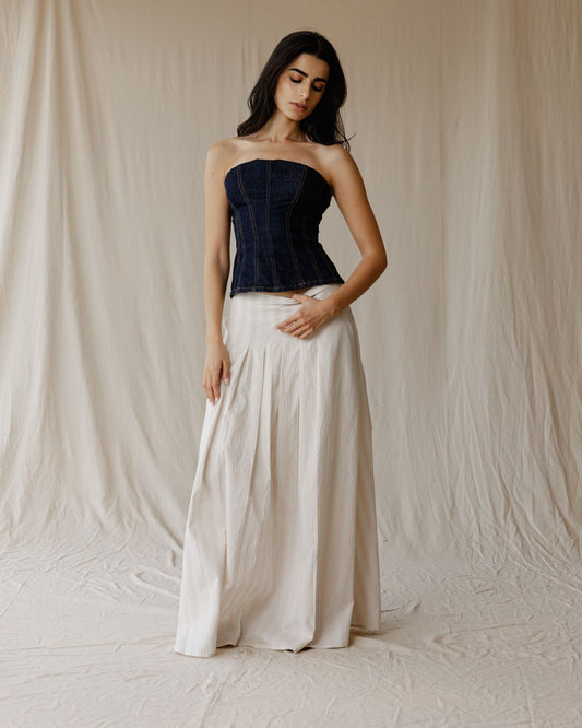 Falda Maxi Amarilla Sugar Spell