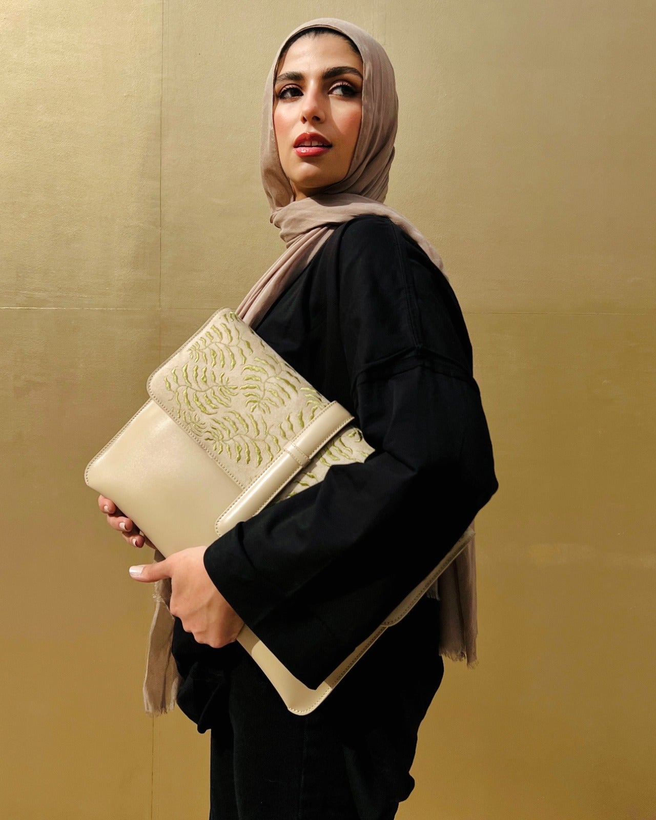 Capa frondosa para laptop