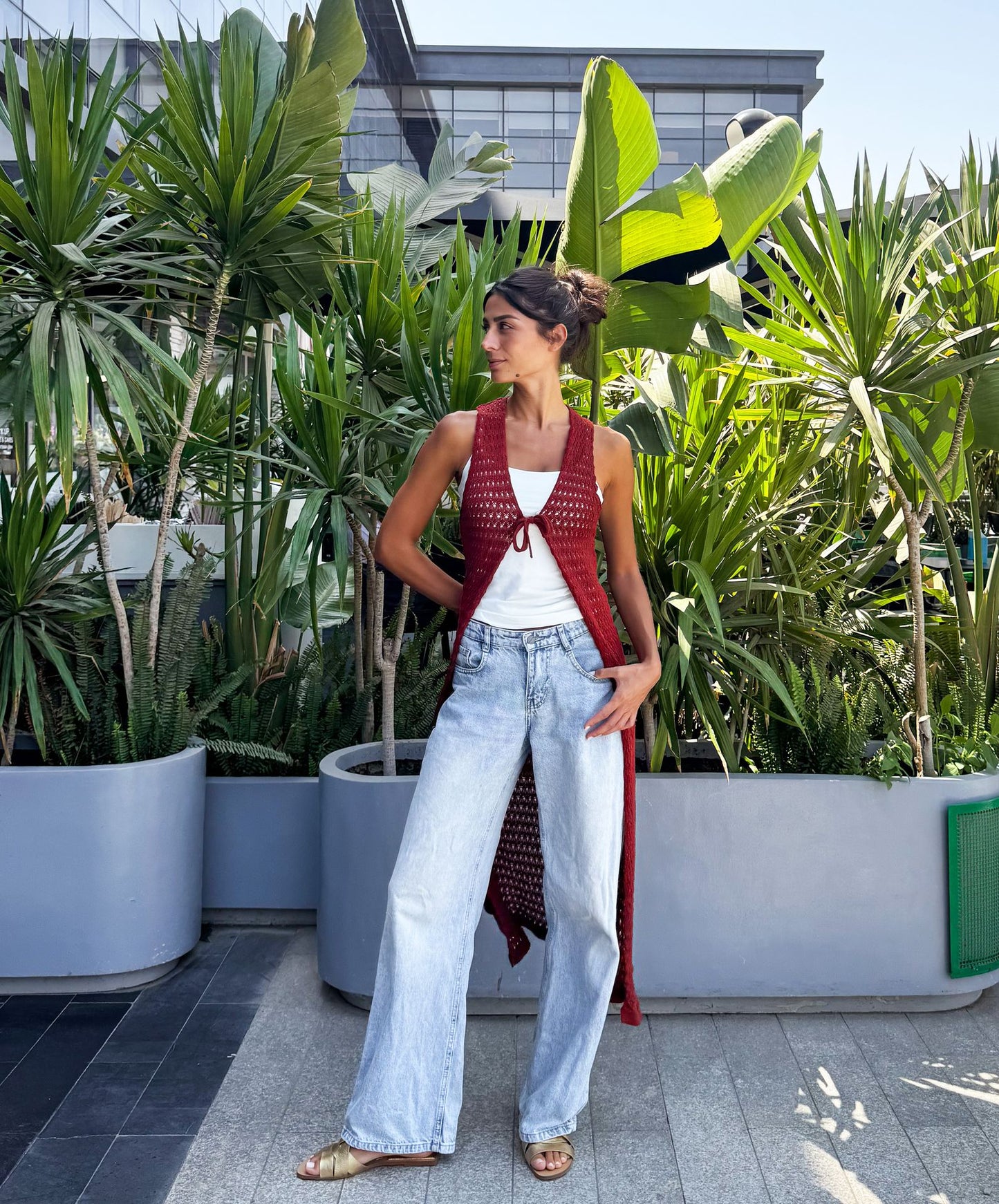 Cardigan Sunset Trico Brick