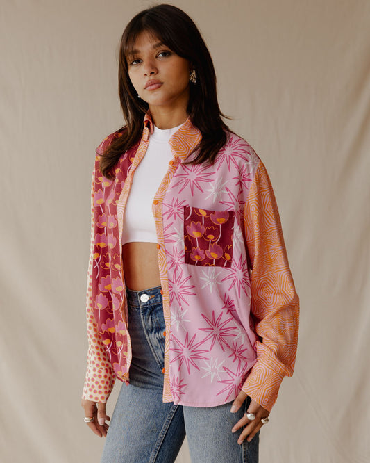 Warm Tones Retro Mix Shirt