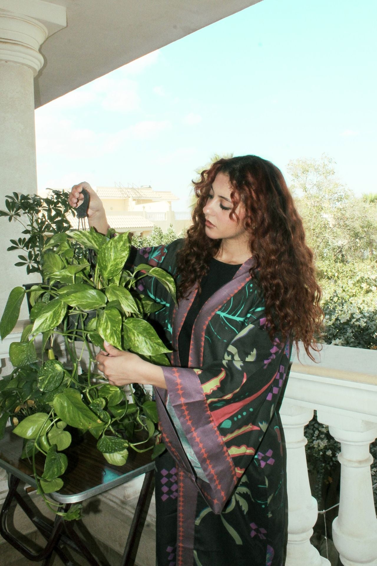 Kimono oscuro de Island Dreams