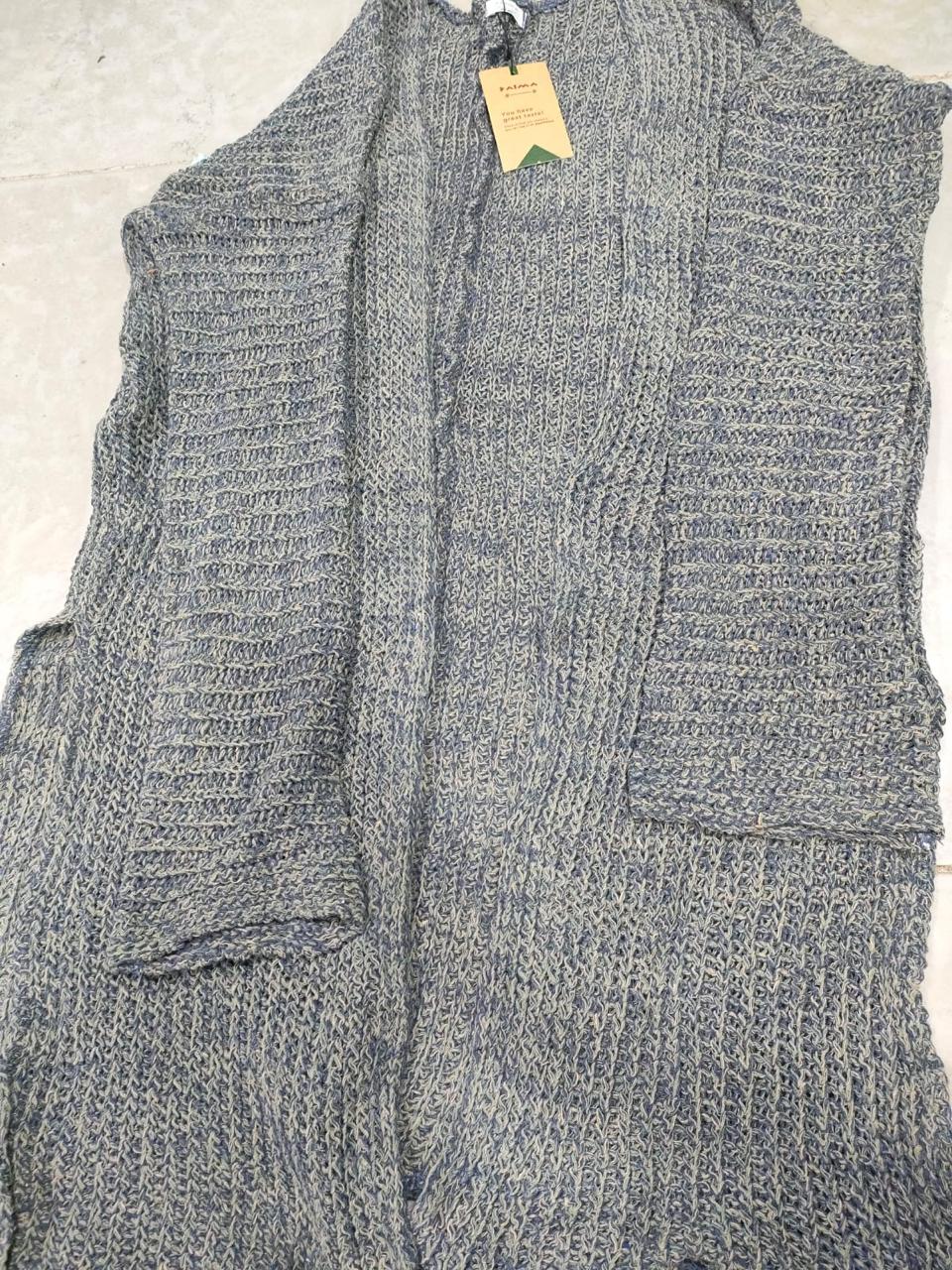 Mara Grey Knit Cardigan