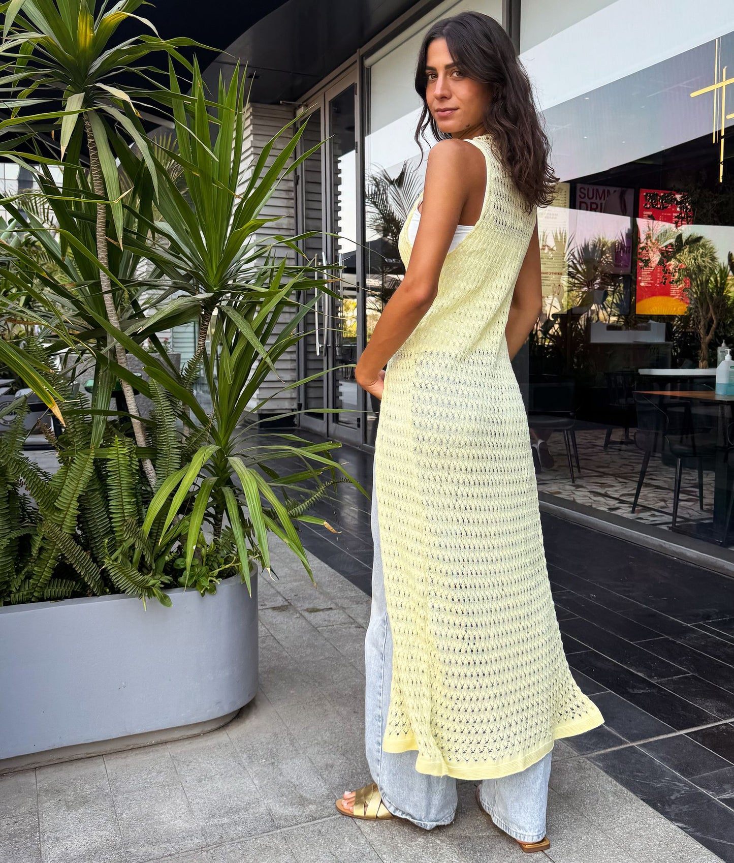 Cardigan Sunset Trico Butter