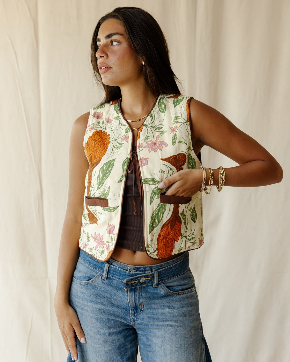 Marigold Reversible Vest