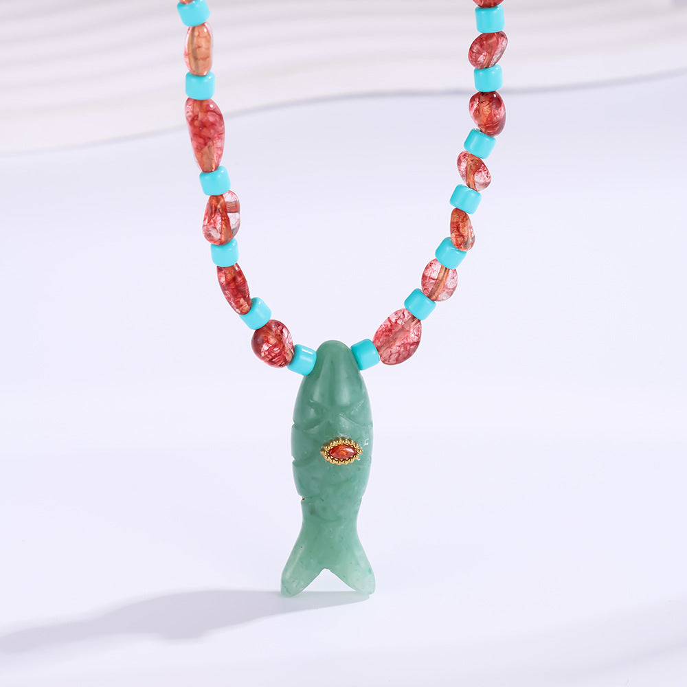 Fish Charm Necklace