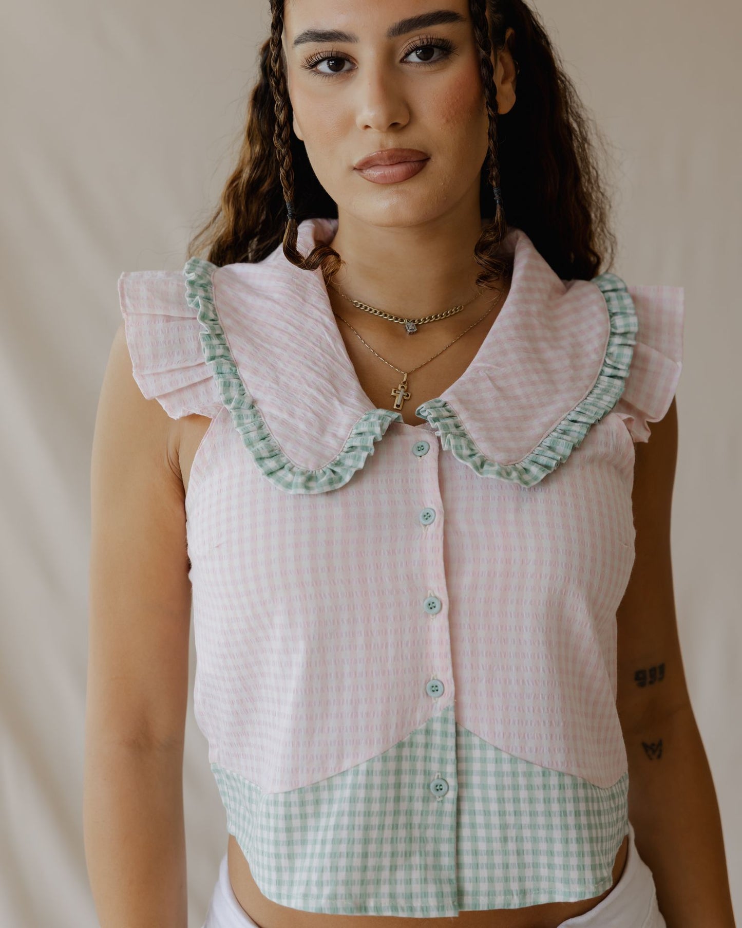 Pastel Picnic Pink Shirt