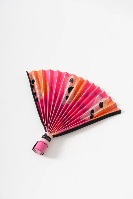 Abanico Plegable - Rosa