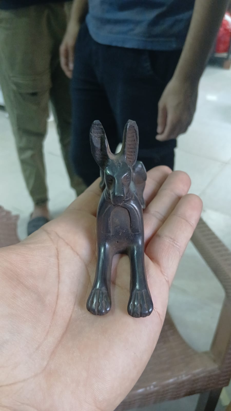 Estatua Mediana de Anubis para Perro