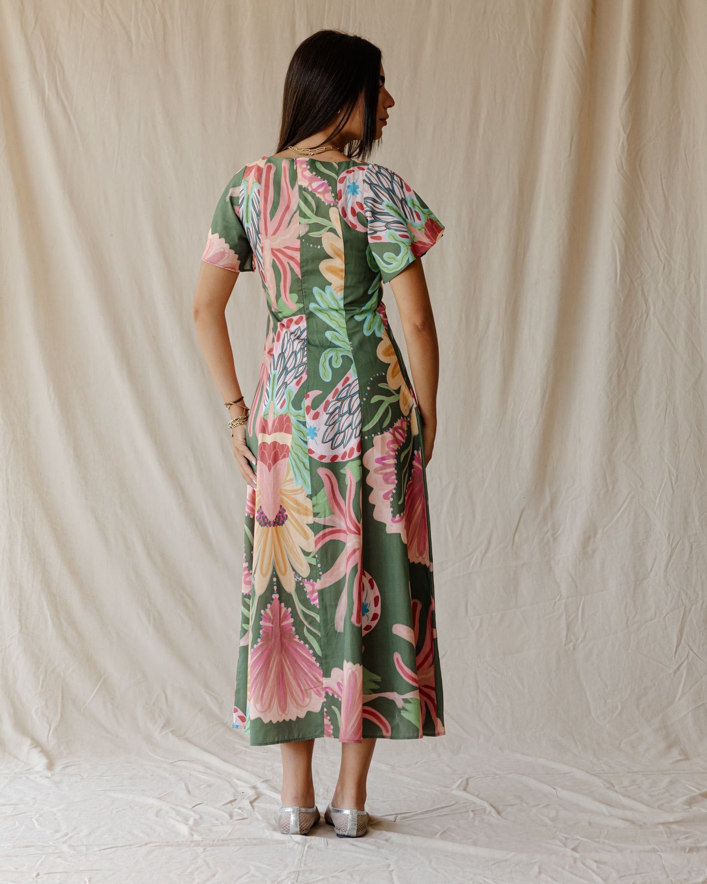 Sundrift Dress In Green
