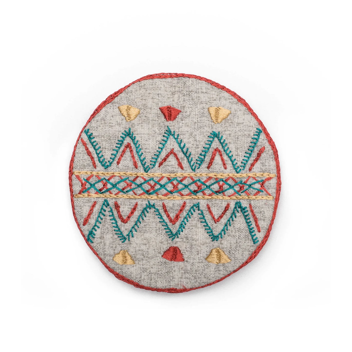 Siwa Embroidery Coaster Design 2
