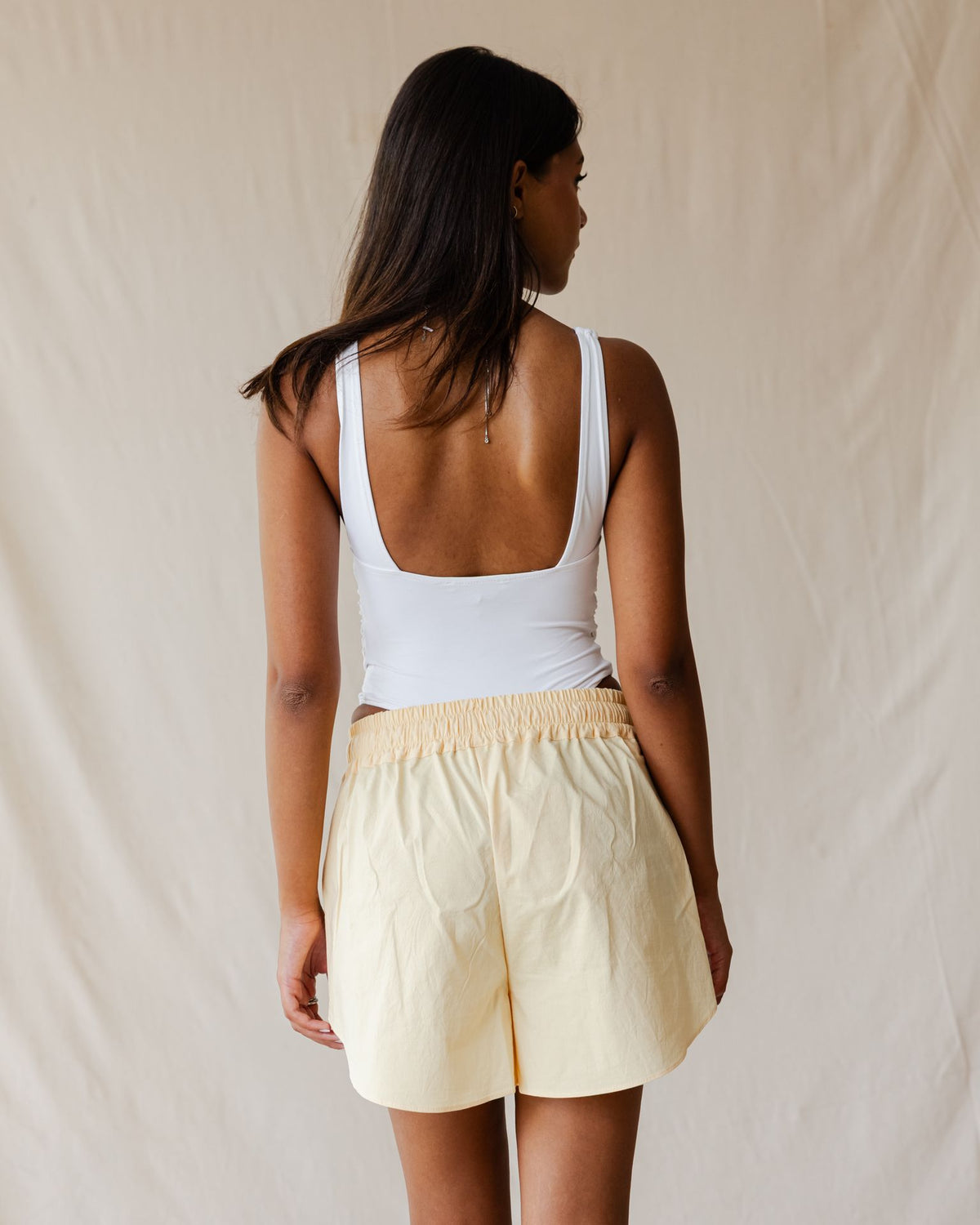 Dune Yellow Shorts
