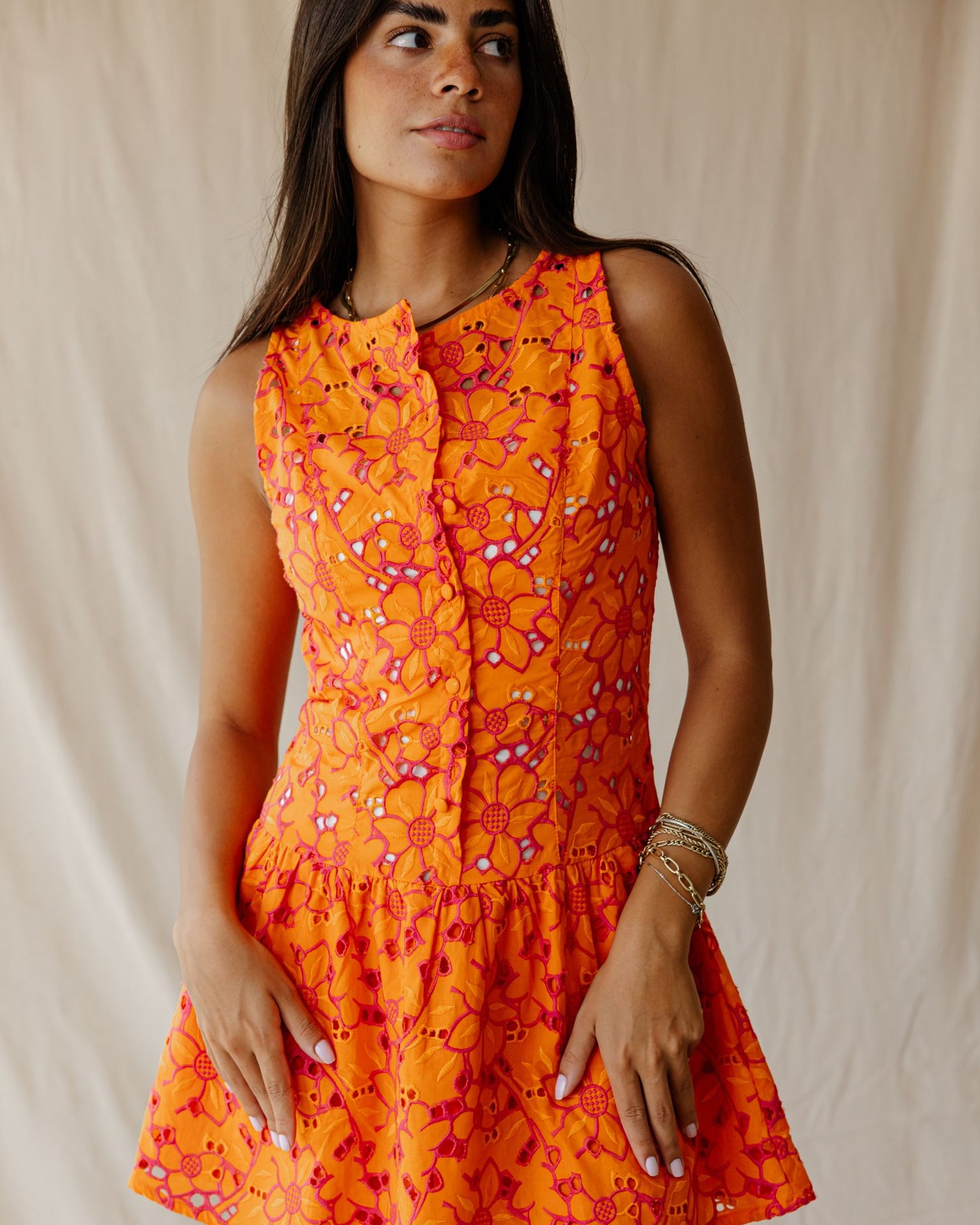 Citrus Reverie Mini Dress