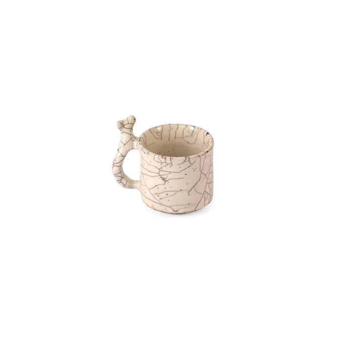 Taza Raku Animal