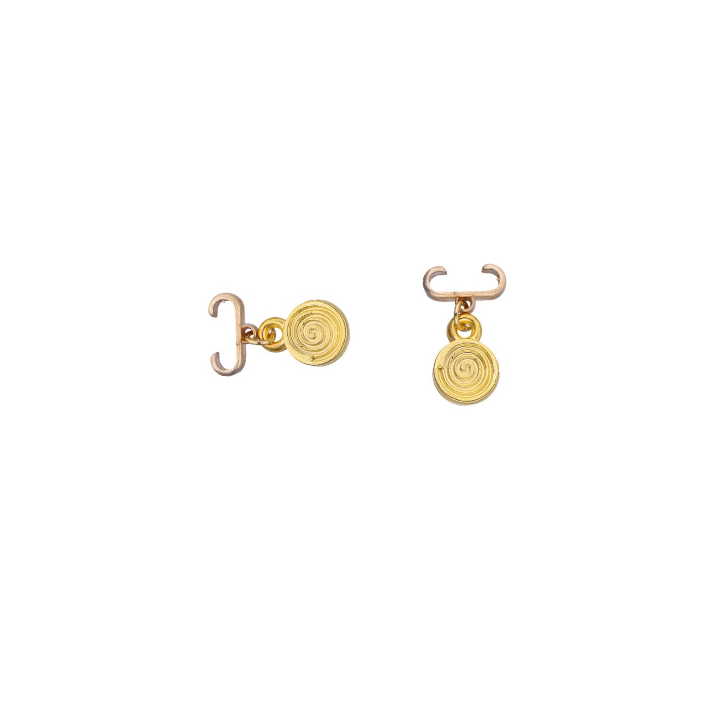 Gold Snail Charm