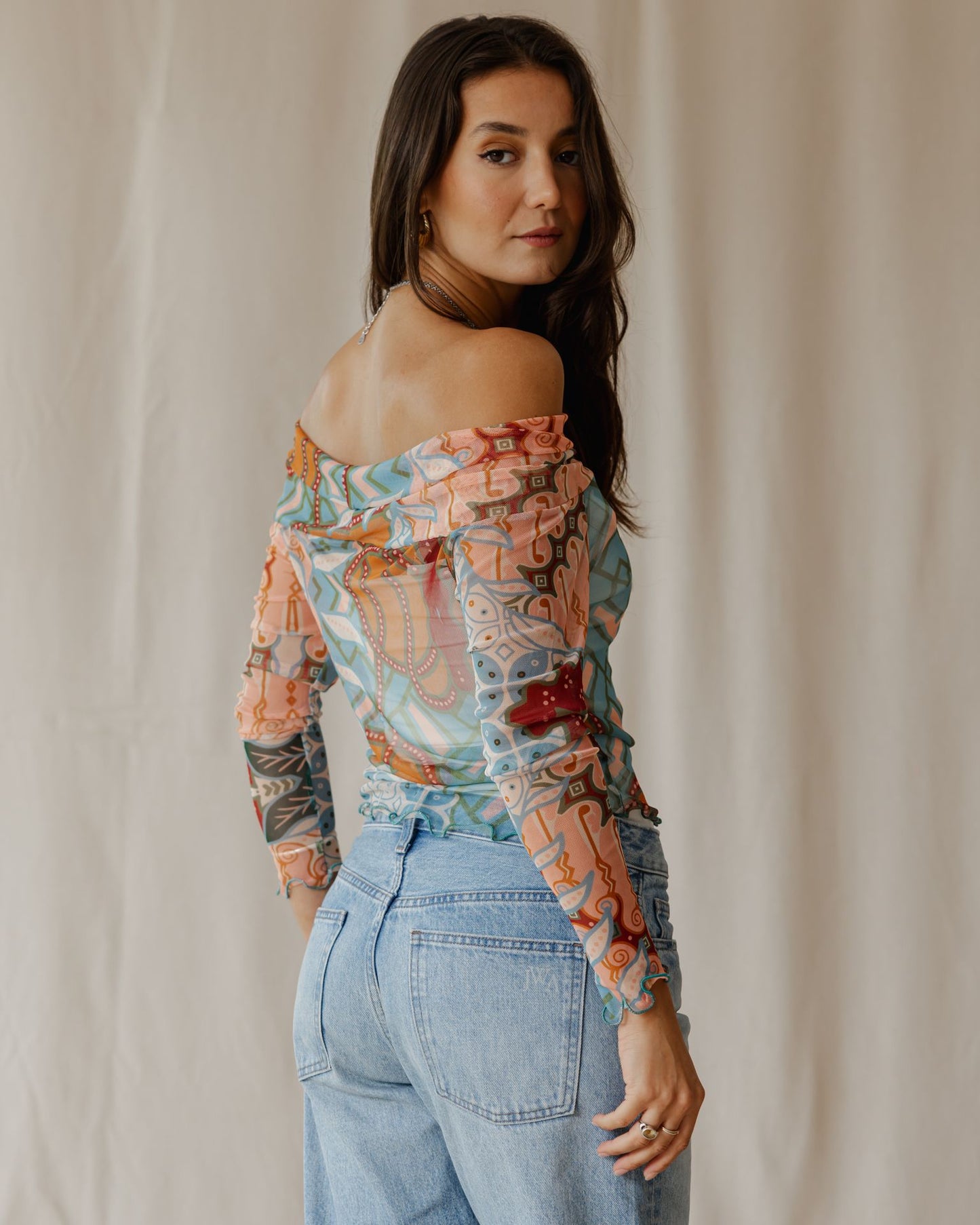 Top in rete Desert Bloom