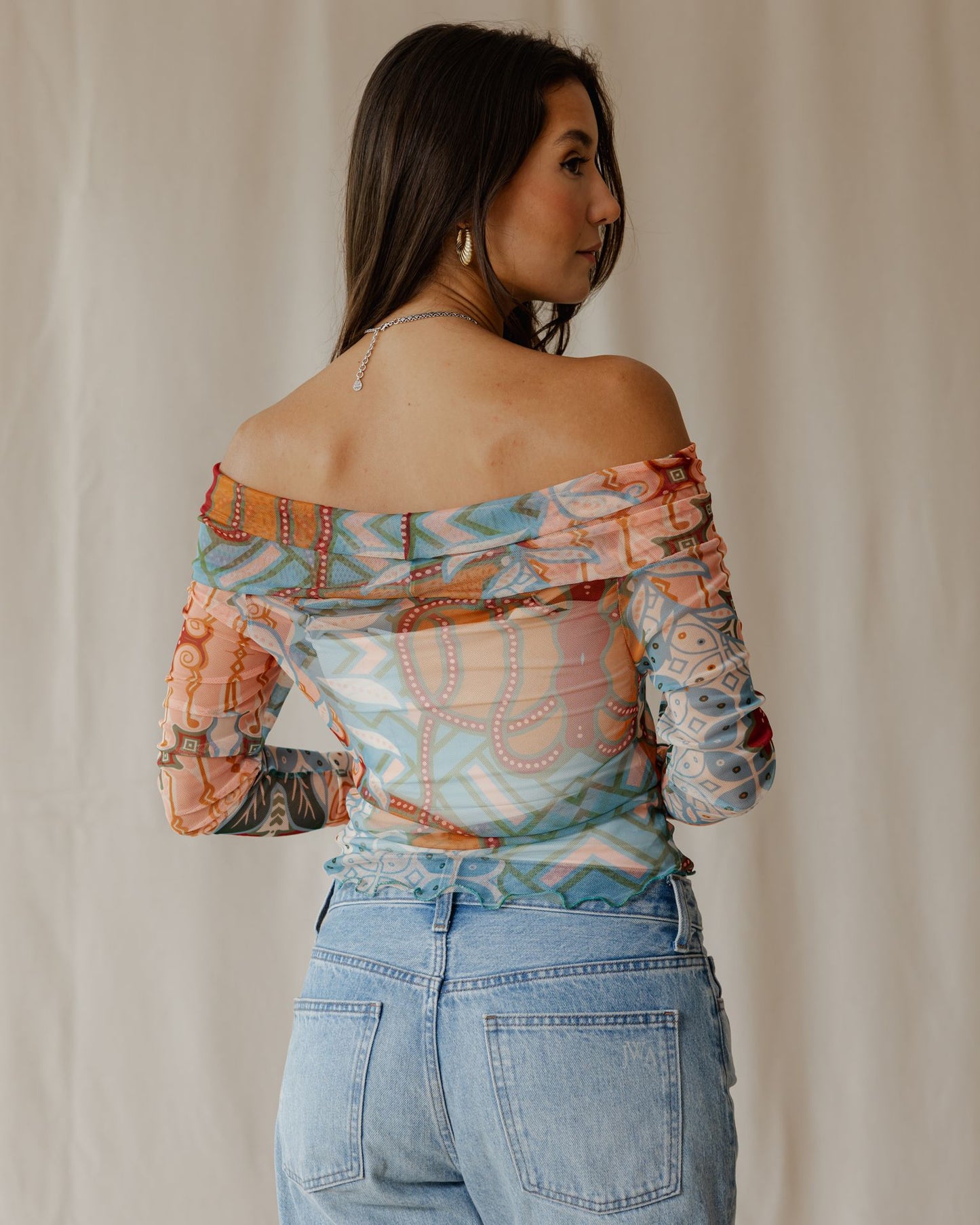 Top in rete Desert Bloom