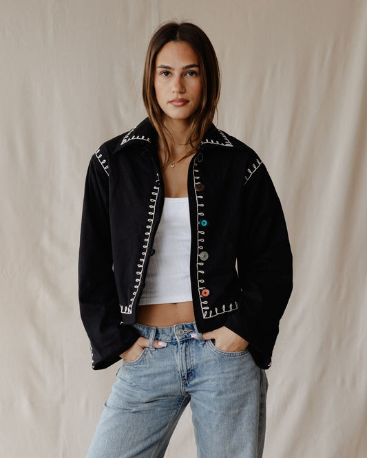 Chaqueta Threadspell Negra