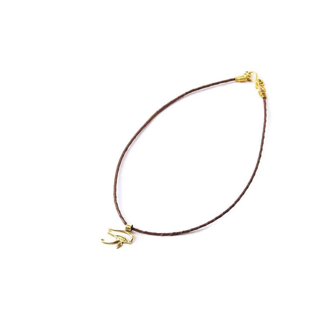 Brass Necklace Horus