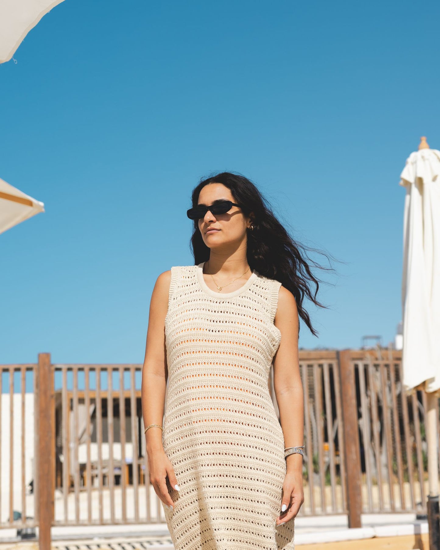 Off-White Breeze Knit Dress