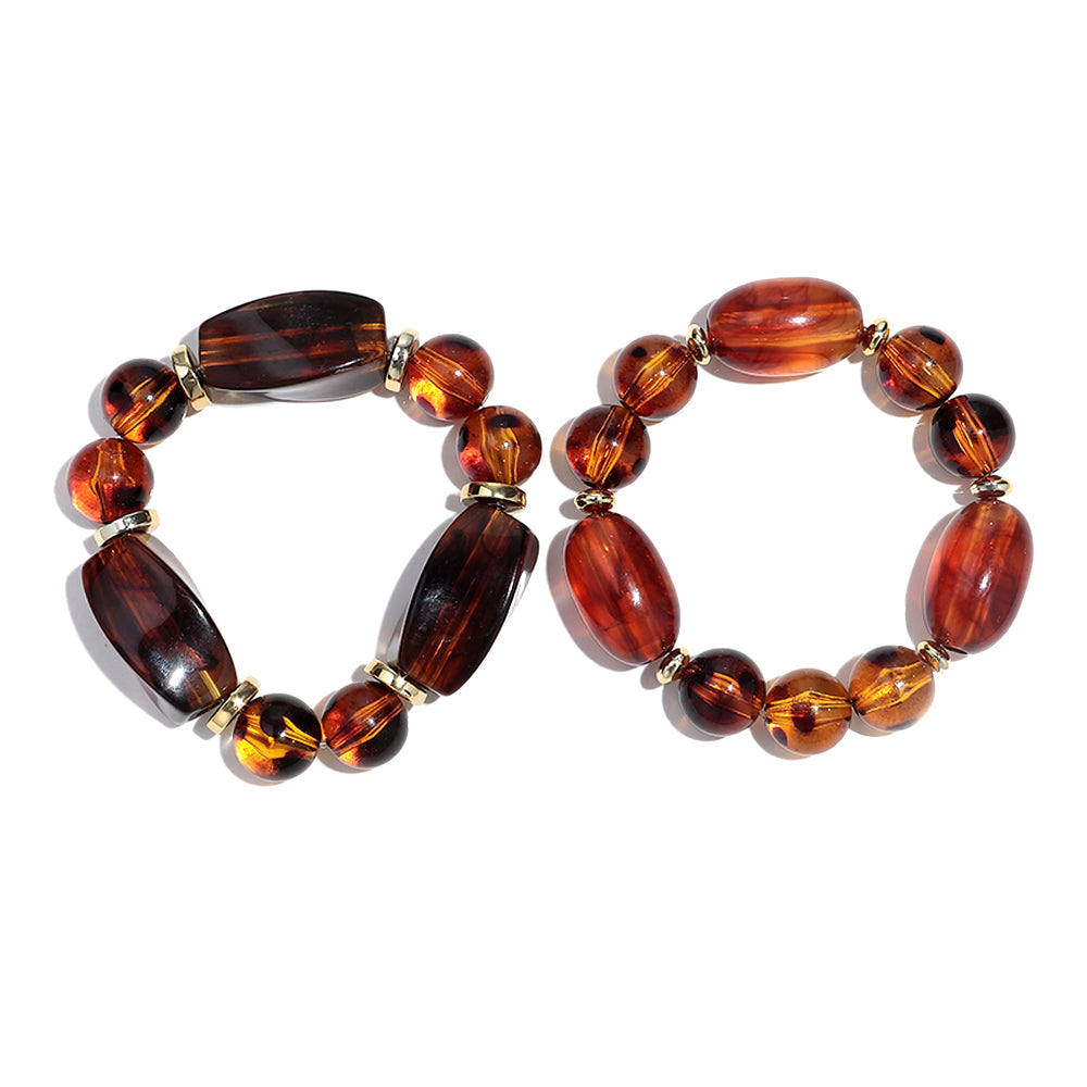 Amber Bead Bracelet