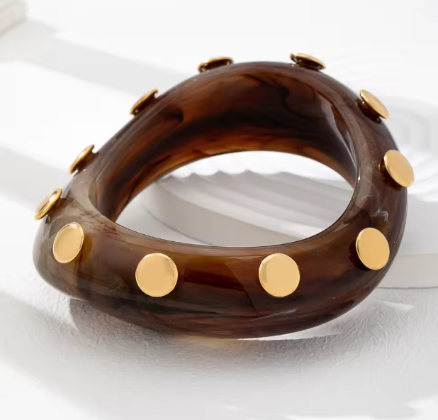 Brown Wooded Bangle