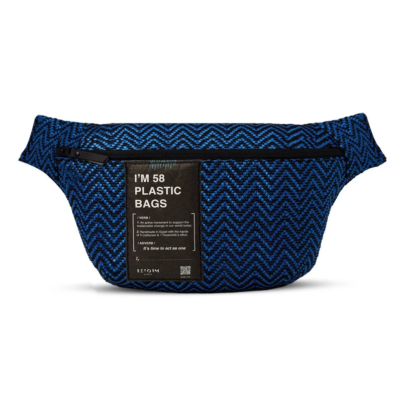 Rebel Fanny Zigzag Blue