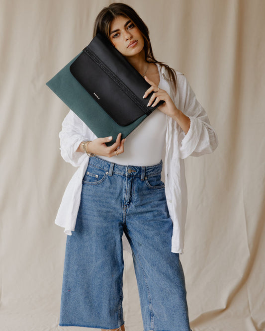 Aztec Laptop Manga Em Teal