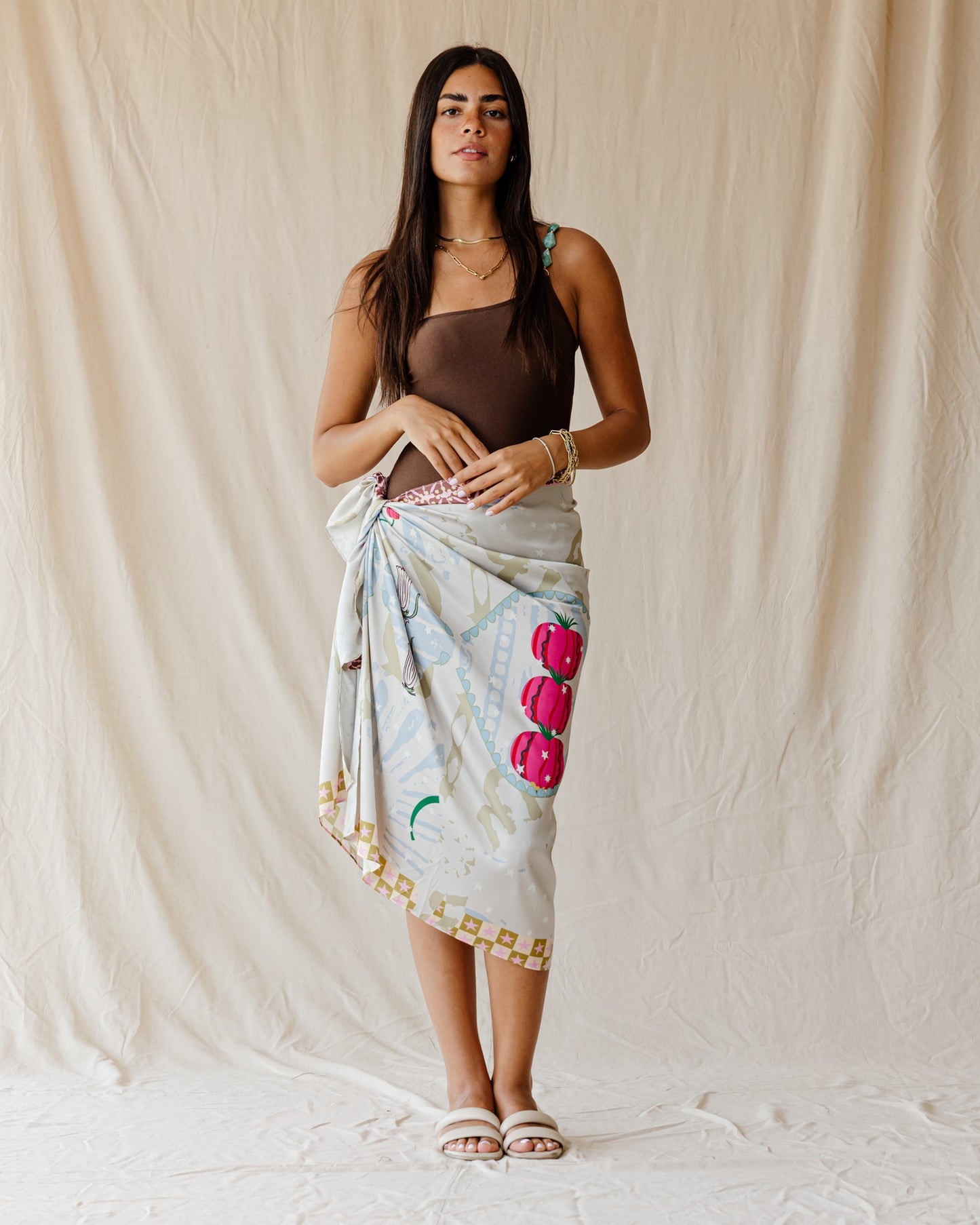 Pomegranate Garden Wrap