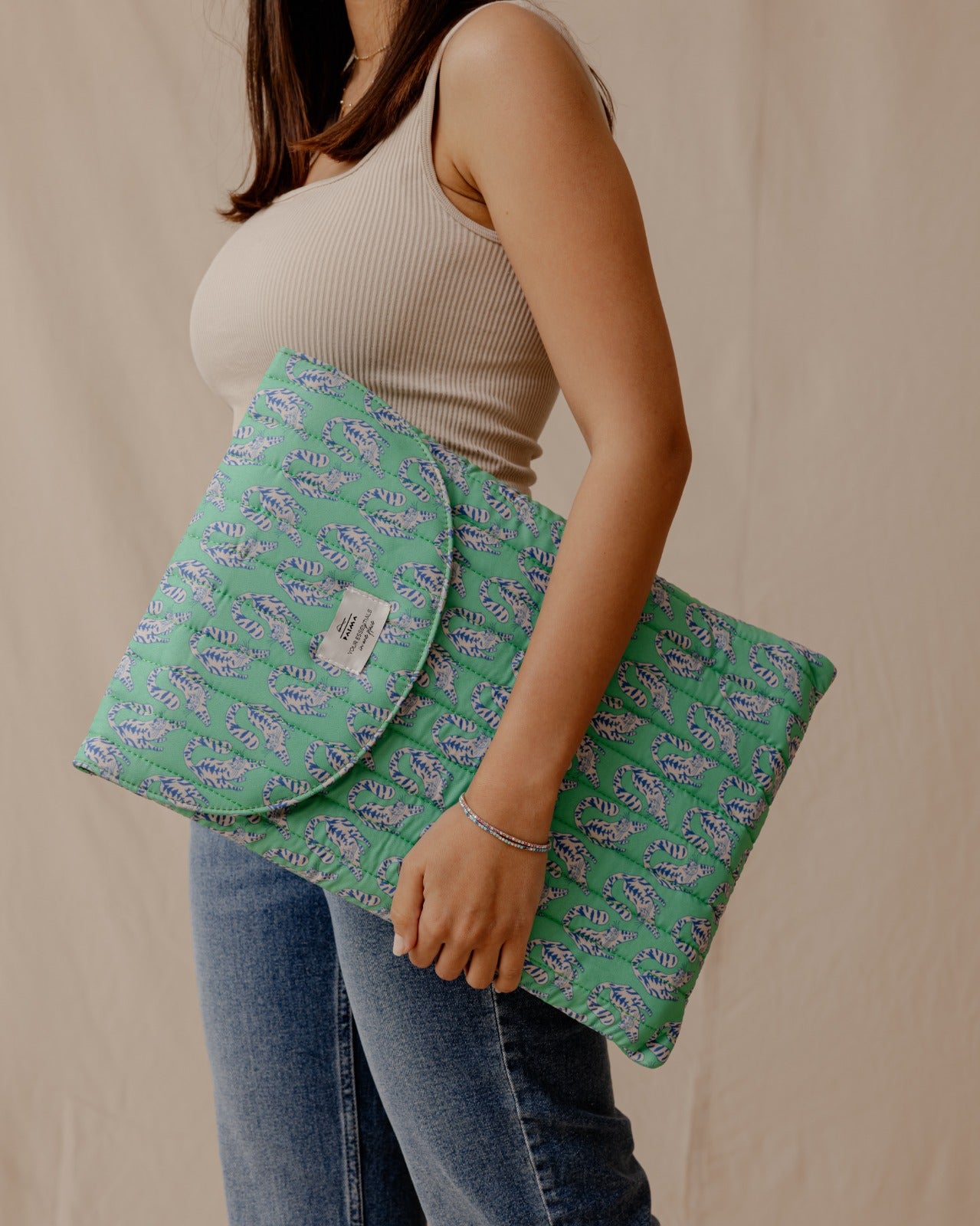 Stretchy Cat Laptop Sleeve