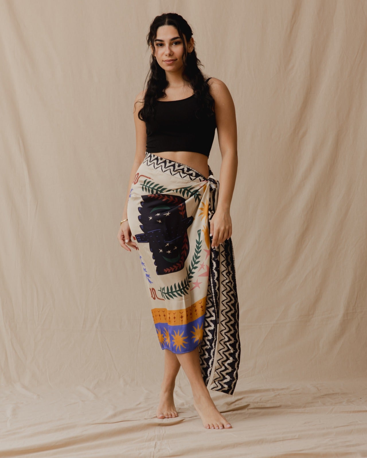 Uccelli Boho Sarong