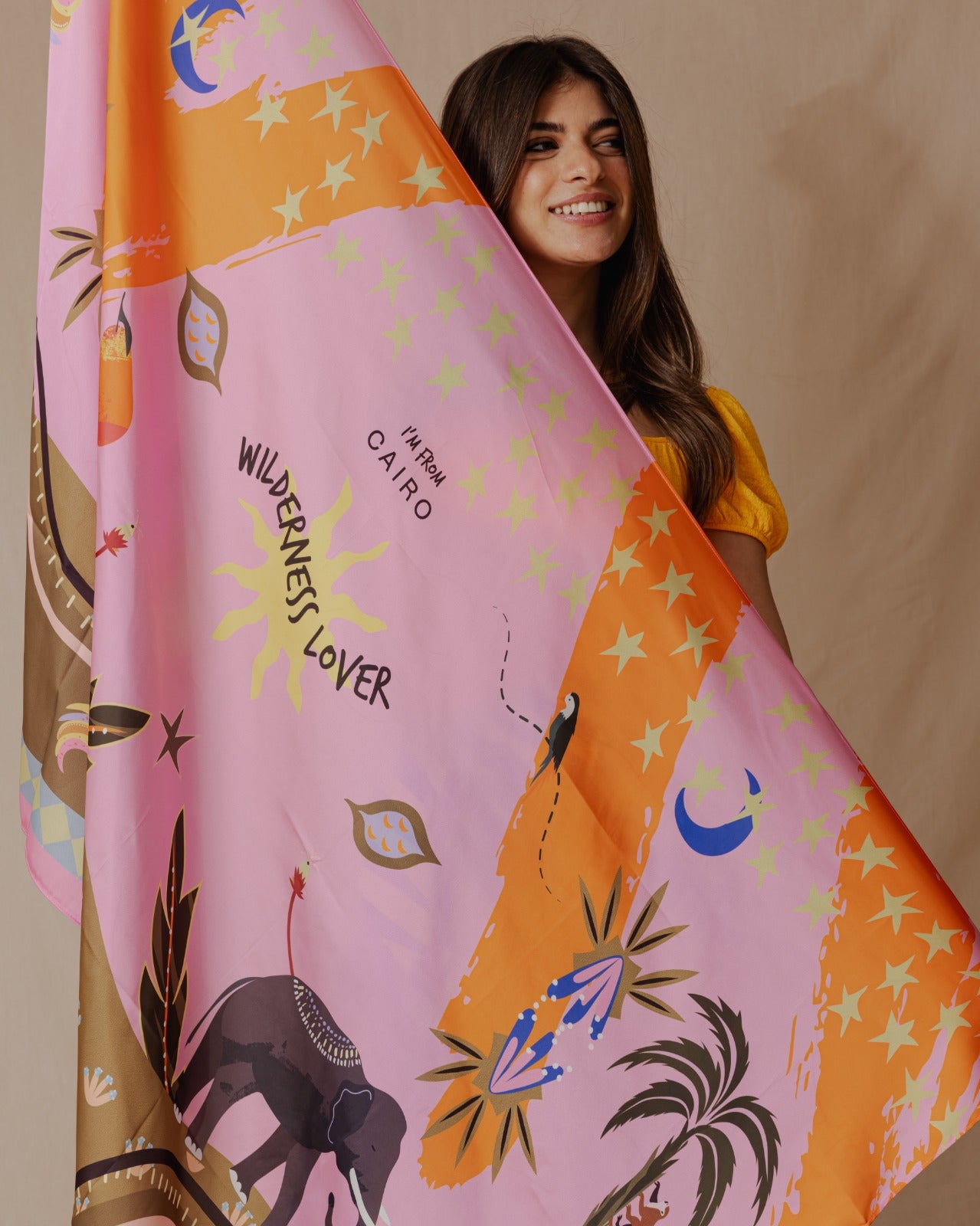 Coverup Wilderness Lover Hot Pink X Orange