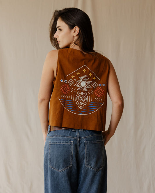 Freebird Vest Camel