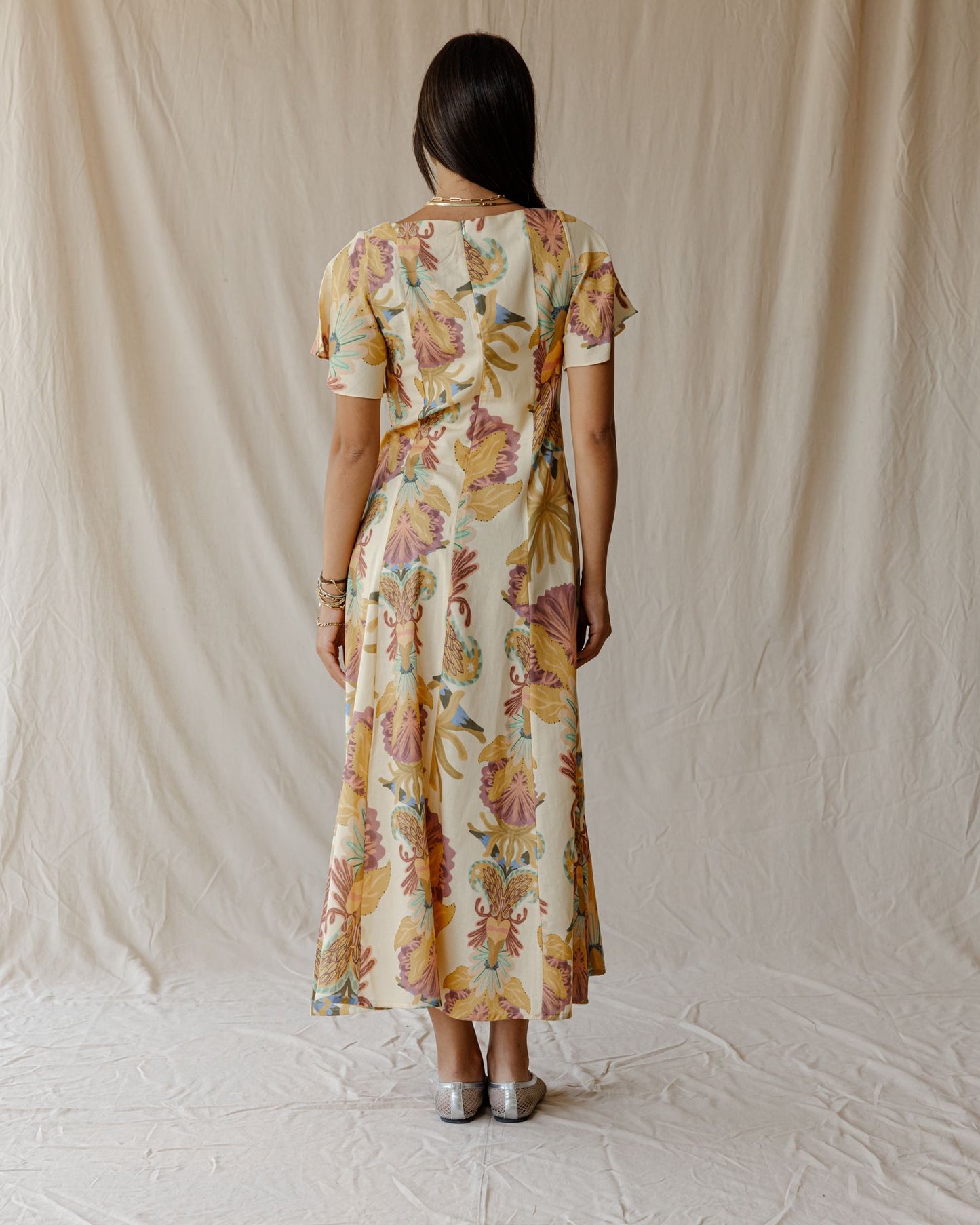Sundrift Dress In Butter Yellow