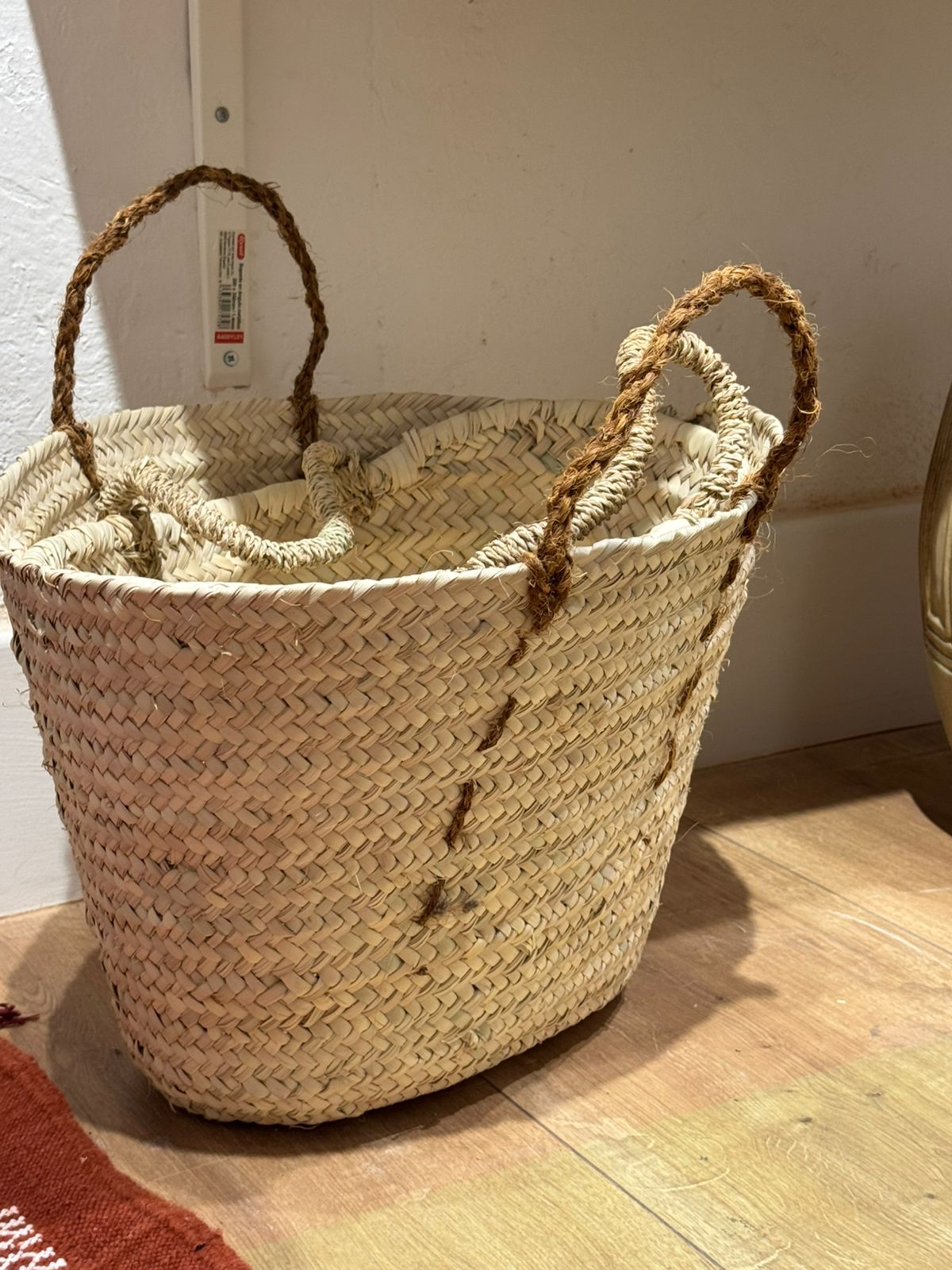 Bolsa Carryall con Hojas de Palma