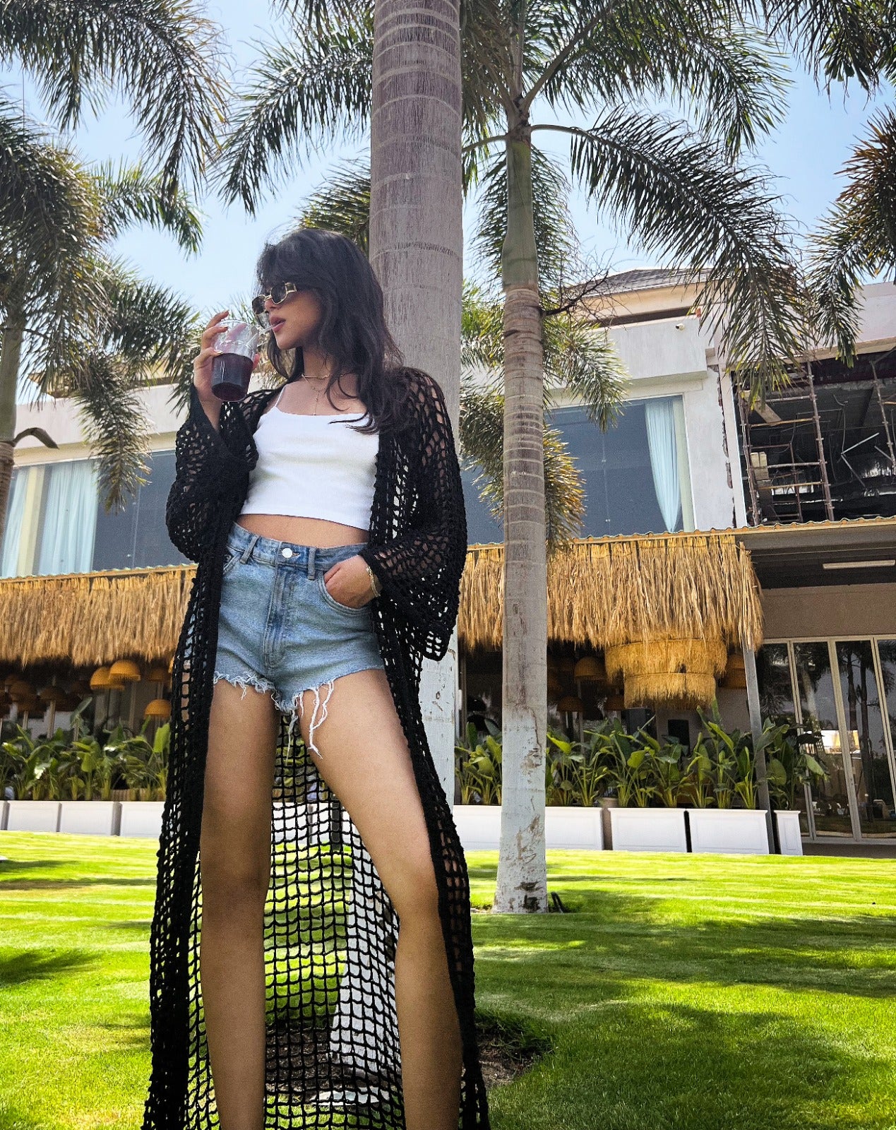Knitted Cardigan Black